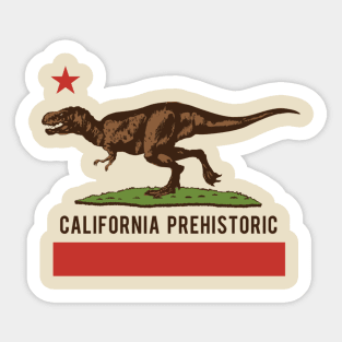 California Prehistoric Sticker